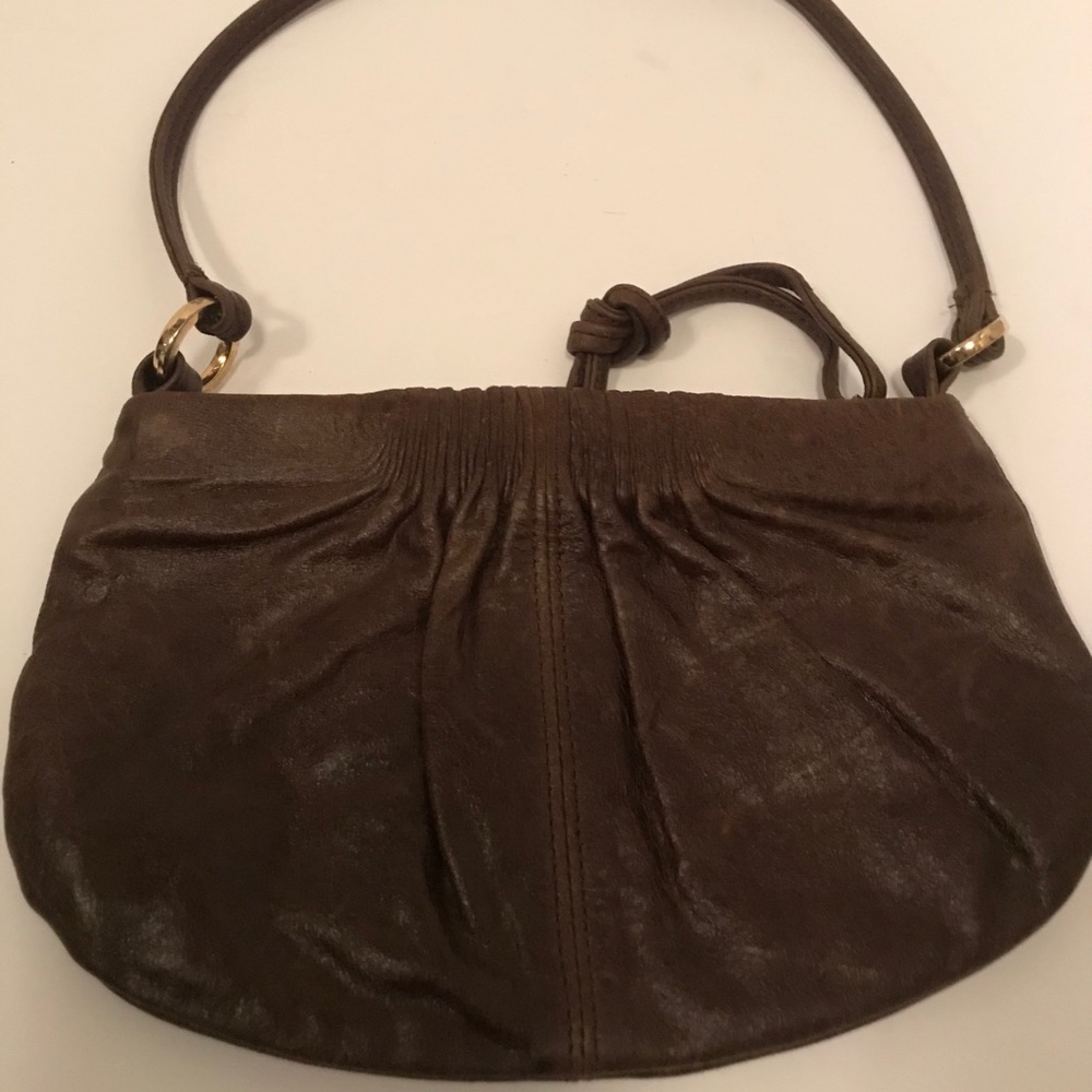 NWOT Pookie &Sebastian Leather Clutch Wristlet Bag